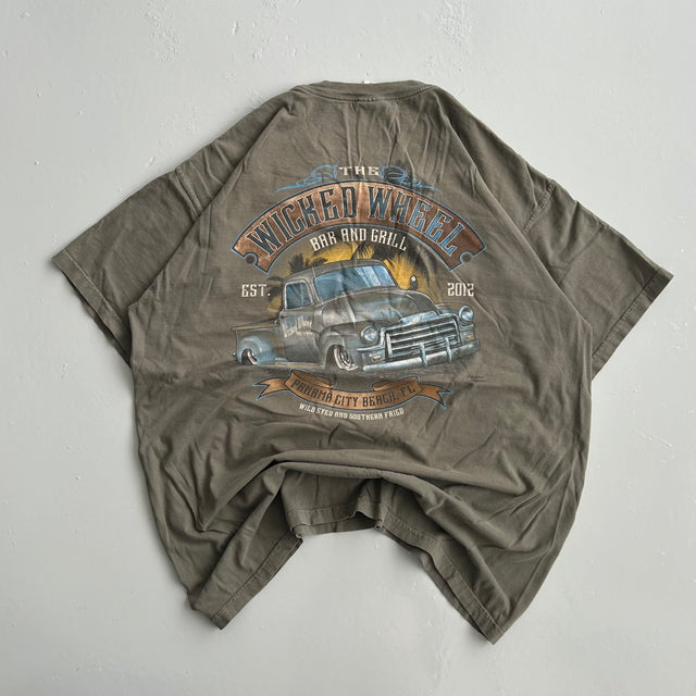 THE WICKED WHEEL CAR TEE - XL