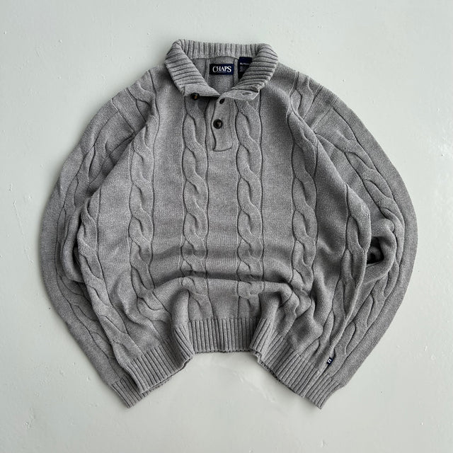 CHAPS RALPH LAUREN CABLE KNIT - XL