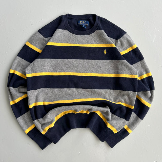 RALPH LAUREN STRIPPED KNIT - SMALL/MEDIUM