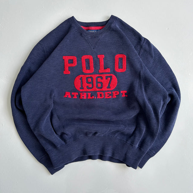 RALPH LAUREN SWEATSHIRT - SMALL/MEDIUM