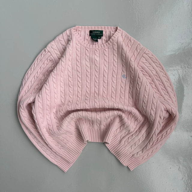 RALPH LAUREN CABLE KNIT - SMALL/MEDIUM