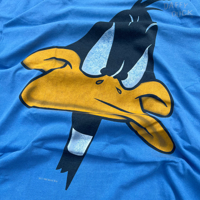 DAFFY DUCK 1993 SINGLE STITCHED TEE - LARGE