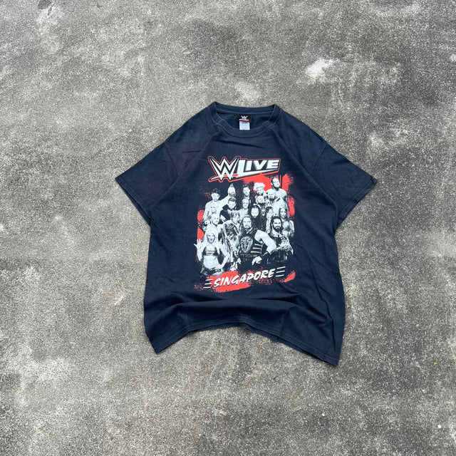 WWE LIVE SINGAPORE TEE - MEDIUM