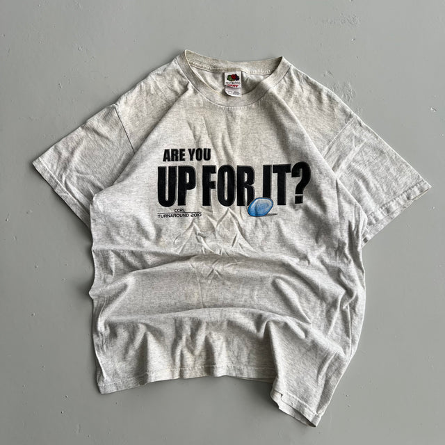 'ARE YOU UP FOR IT?' VIAGRA TEE - LARGE