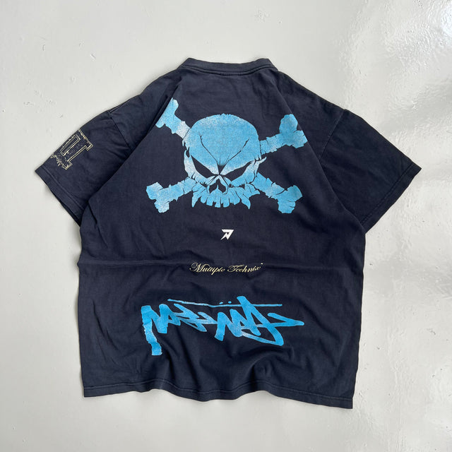 STUSSY X MULTIPLE TECHNIX COLLAB TEE - LARGE