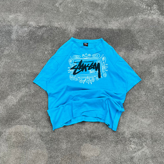 STUSSY TRIBE TEE - LARGE