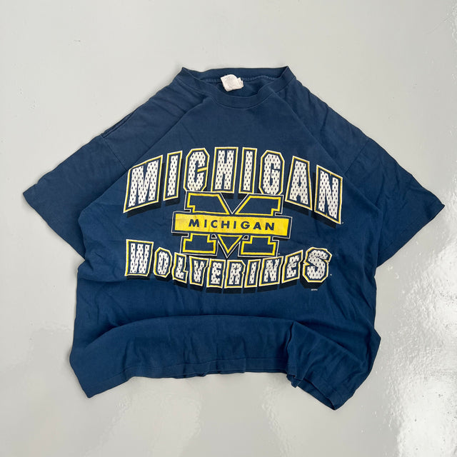 MICHIGAN WOLVERINES SINGLE STITCHED TEE - XL