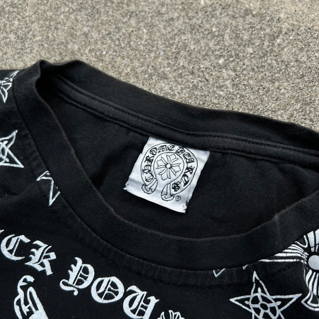 CHROME HEARTS AOP TEE - SMALL