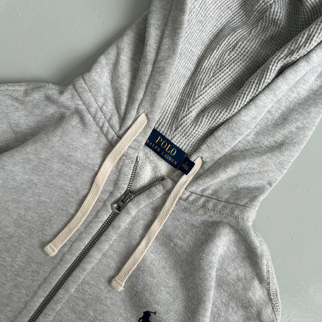 RALPH LAUREN ZIP-UP HOODIE - SMALL