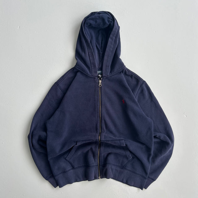 RALPH LAUREN ZIP-UP HOODIE - SMALL