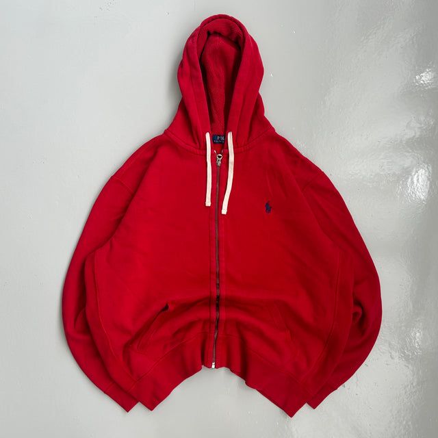 RALPH LAUREN ZIP-UP HOODIE - XL