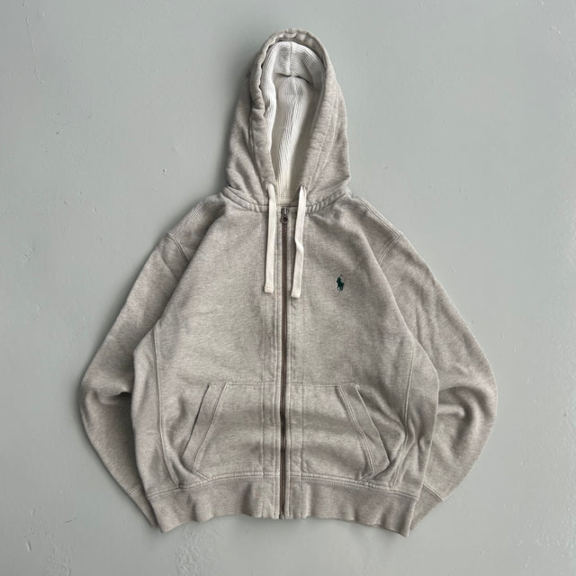 RALPH LAUREN ZIP-UP HOODIE - MEDIUM