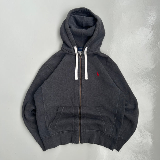 RALPH LAUREN ZIP-UP HOODIE - MEDIUM