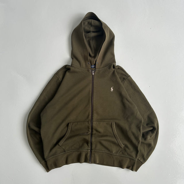 RALPH LAUREN ZIP-UP HOODIE - XL