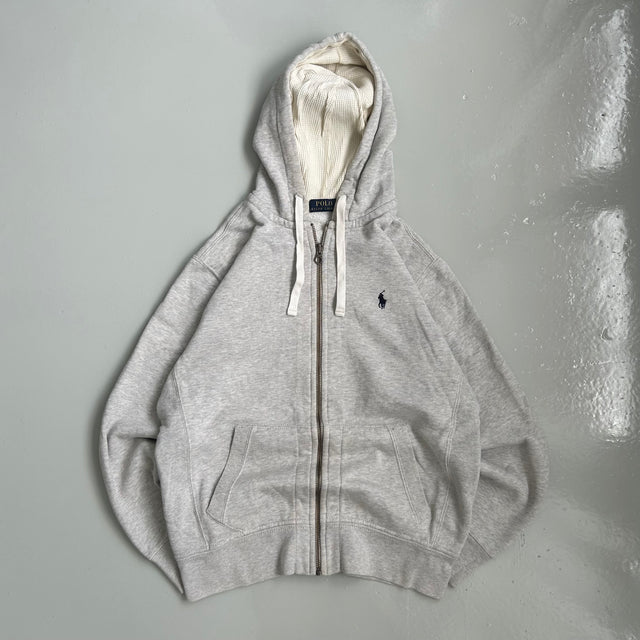 RALPH LAUREN ZIP-UP HOODIE - MEDIUM