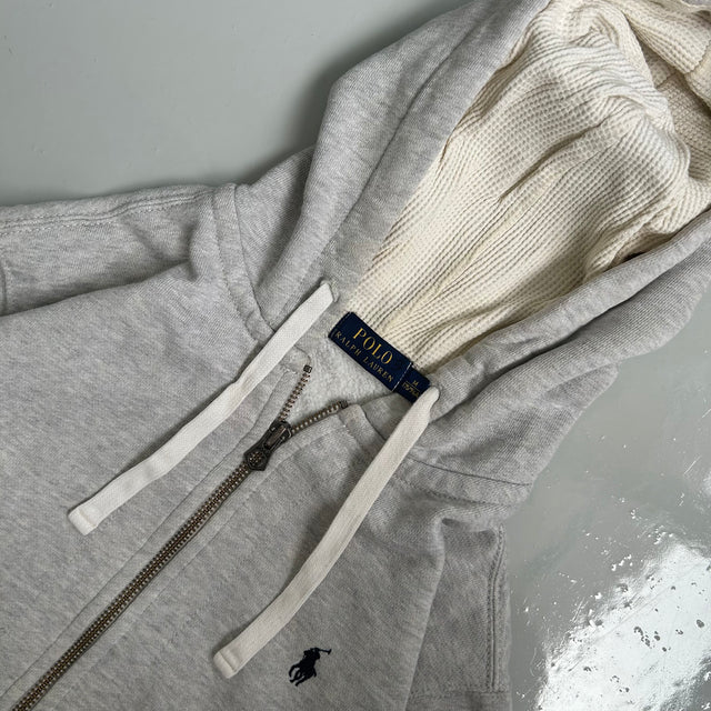 RALPH LAUREN ZIP-UP HOODIE - MEDIUM