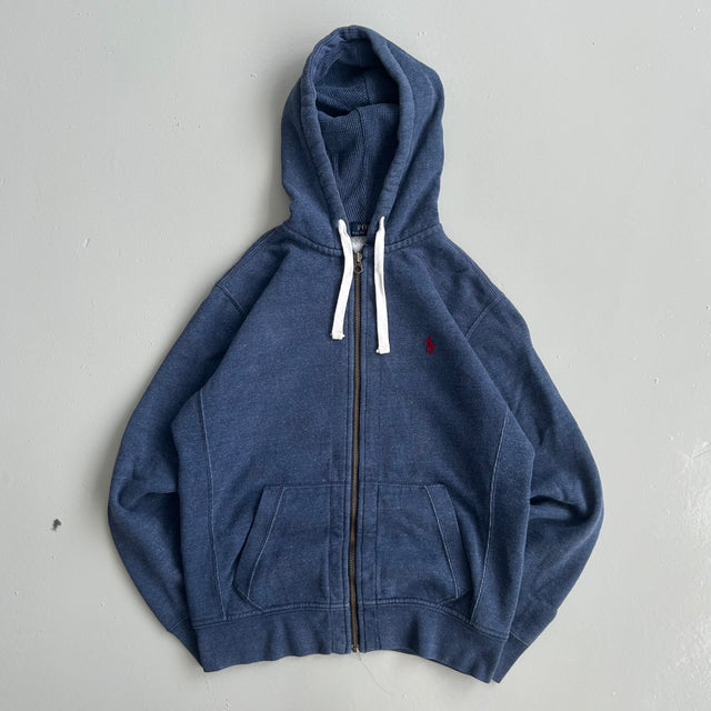 RALPH LAUREN ZIP-UP HOODIE - MEDIUM