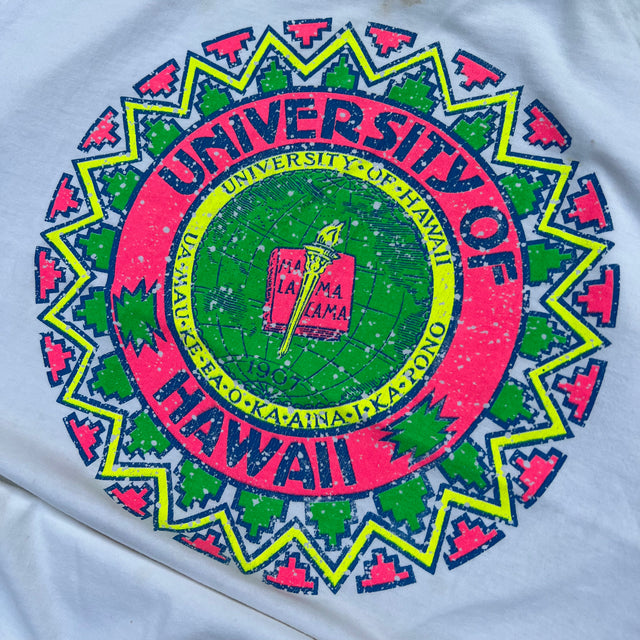 UNIVERSITY OF HAWAII SINGLE STITCHED TEE - XL