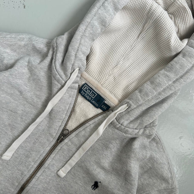 RALPH LAUREN ZIP-UP HOODIE - XXL