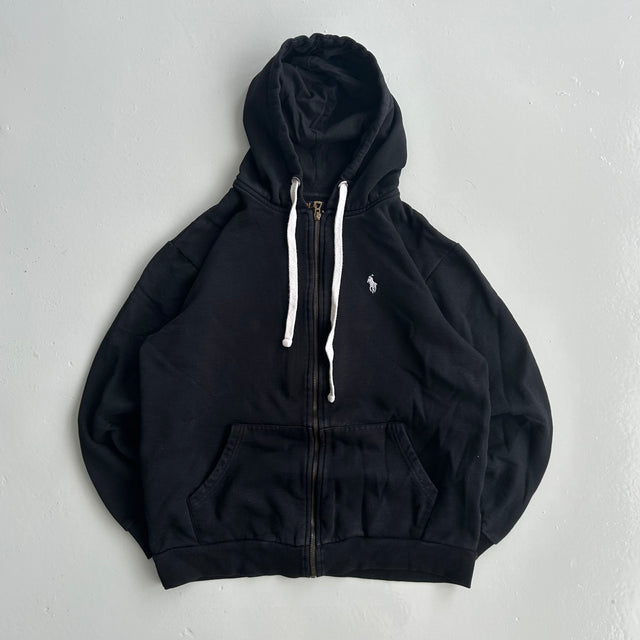 RALPH LAUREN ZIP-UP HOODIE - LARGE