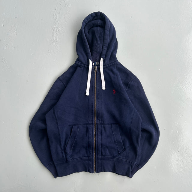 RALPH LAUREN ZIP-UP HOODIE - SMALL