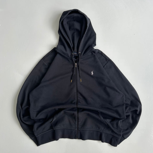 RALPH LAUREN ZIP-UP HOODIE - XXL