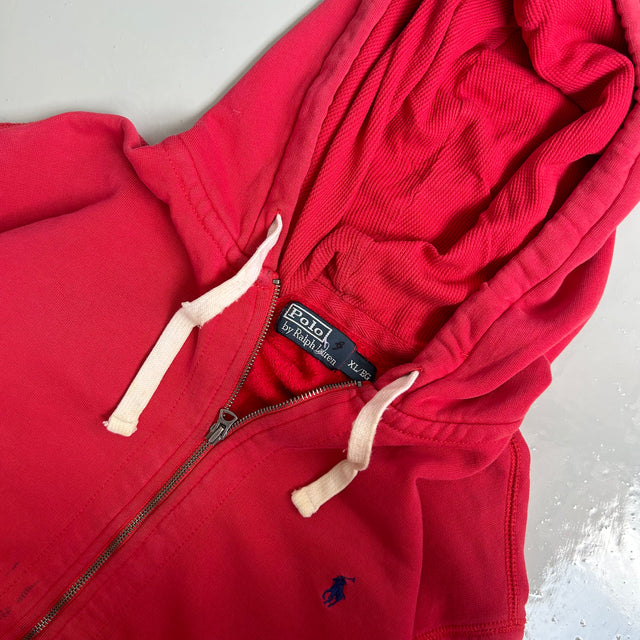 RALPH LAUREN ZIP-UP HOODIE - XL