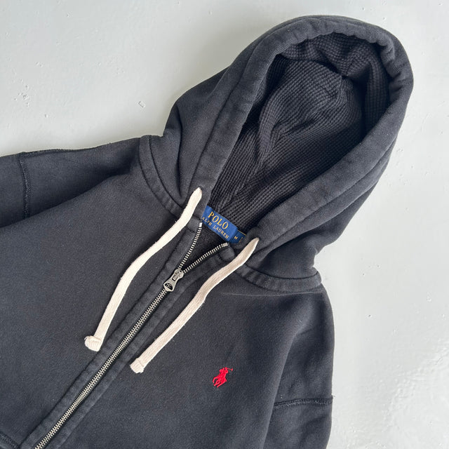 RALPH LAUREN ZIP-UP HOODIE - MEDIUM