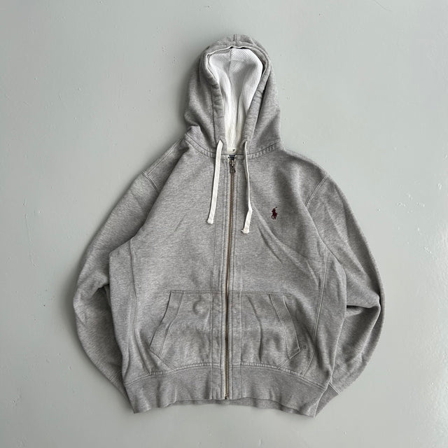 RALPH LAUREN ZIP-UP HOODIE - MEDIUM