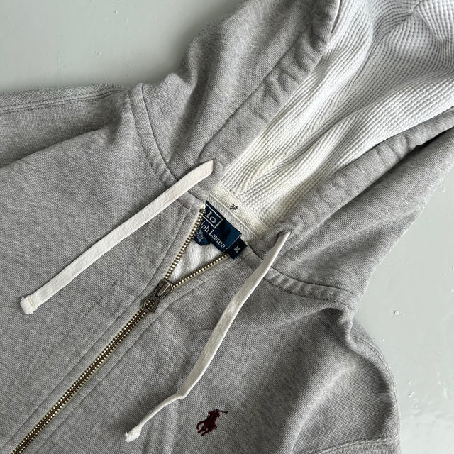 RALPH LAUREN ZIP-UP HOODIE - MEDIUM