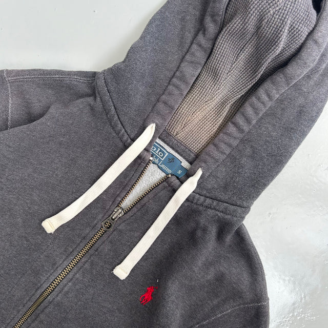 RALPH LAUREN ZIP-UP HOODIE - SMALL