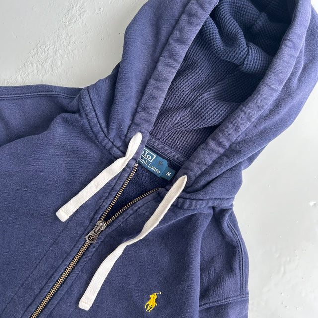 RALPH LAUREN ZIP-UP HOODIE - MEDIUM