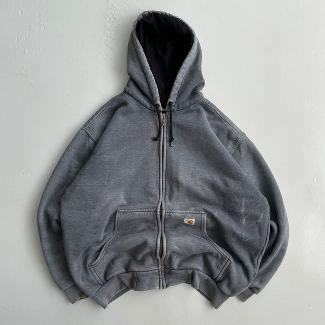 CARHARTT ZIP-UP HOODIE - LARGE