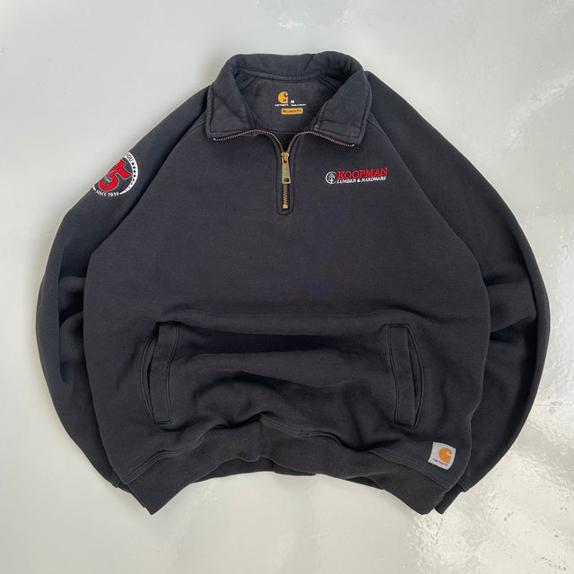 CARHARTT 1/4 ZIP SWEATSHIRT - MEDIUM