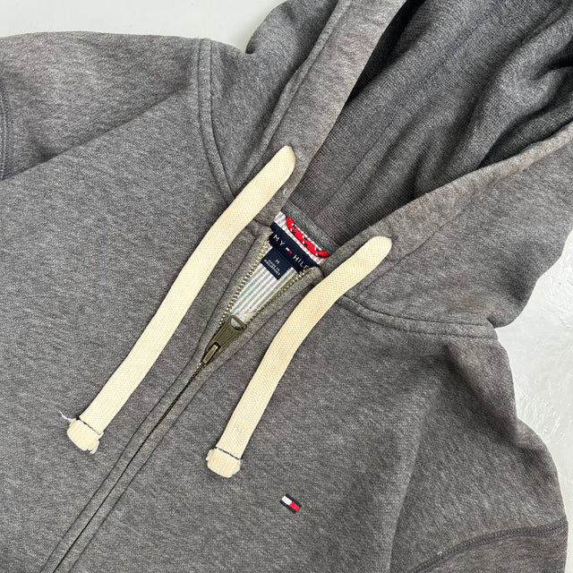 TOMMY HILFIGER ZIP-UP HOODIE - MEDIUM