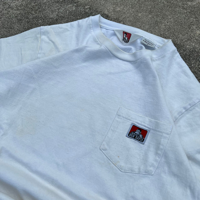 BEN DAVIS POCKET TEE - MEDIUM