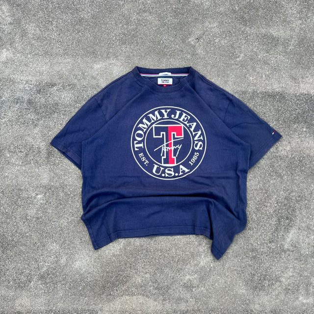 TOMMY JEANS EMBROIDERED TEE - XL