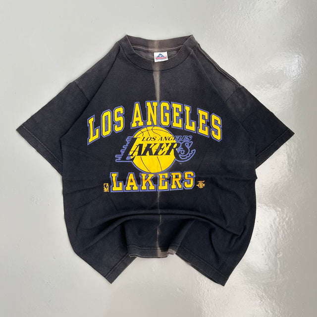 NBA LOS ANGELES LAKERS SINGLE STITCHED TEE - MEDIUM