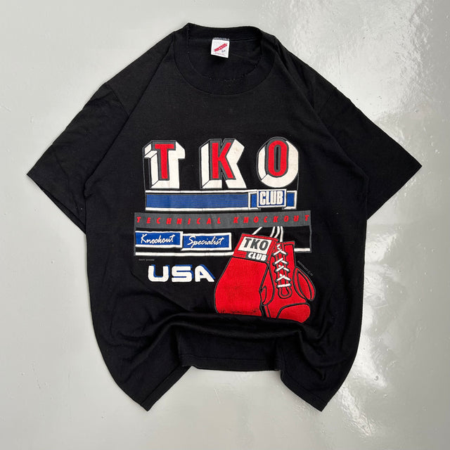 TKO CLUB SINGLE STITCHED TEE - LARGE