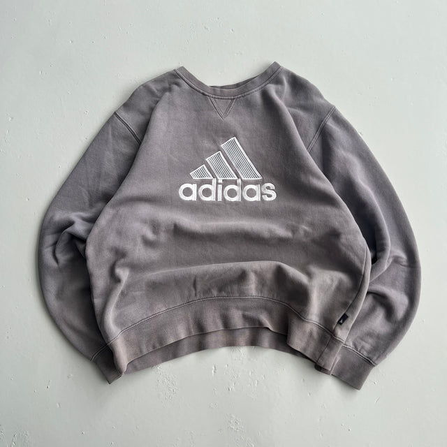 ADIDAS EMBROIDERED SWEATSHIRT - MEDIUM