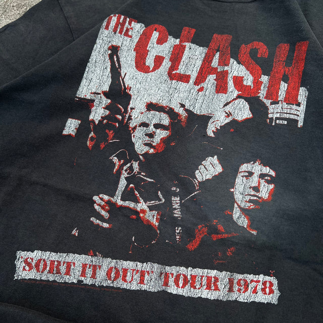 THE CLASH 1978 TOUR TEE - LARGE