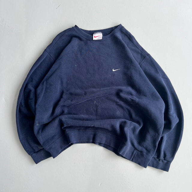 NIKE 90'S SWOOSH SWEATSHIRT - LARGE