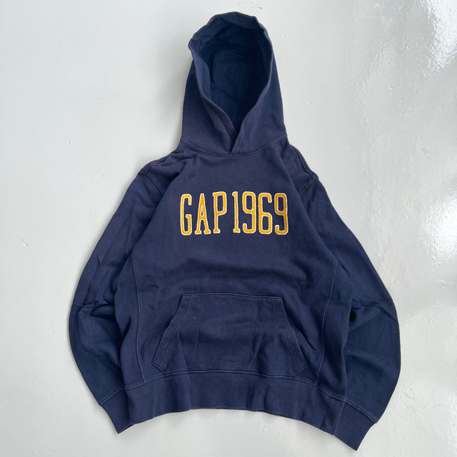 GAP 1969 EMBROIDERED HOODIE - MEDIUM