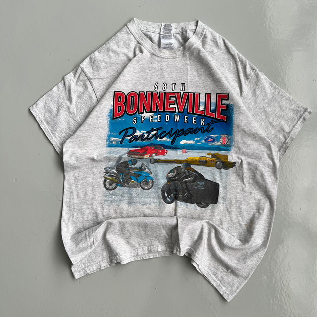 BONNEVILLE SPEEDWEEK RACING TEE - LARGE