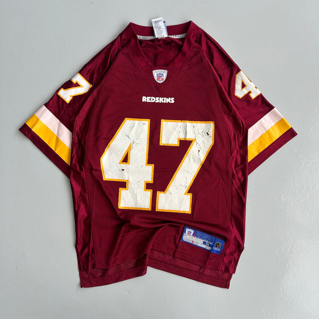 REEBOK NFL WASHINGTON REDSKINS JERSEY - SMALL