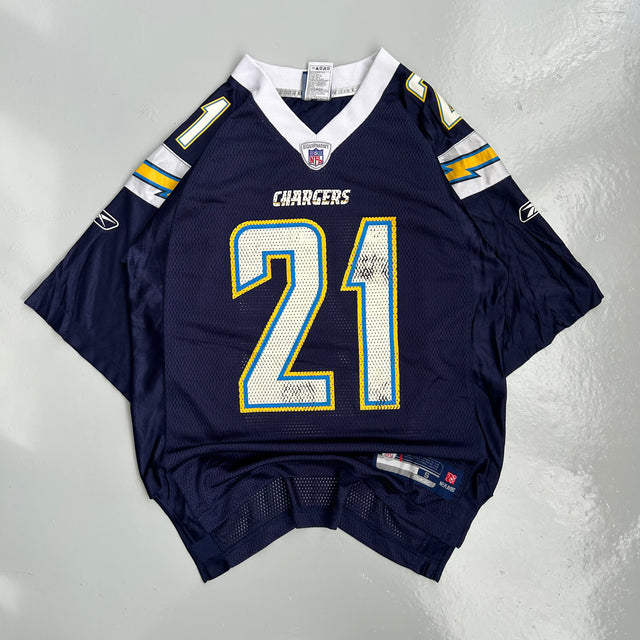 REEBOK NFL CHARGERS JERSEY - SMALL