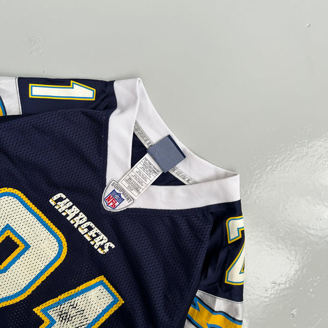 REEBOK NFL CHARGERS JERSEY - SMALL