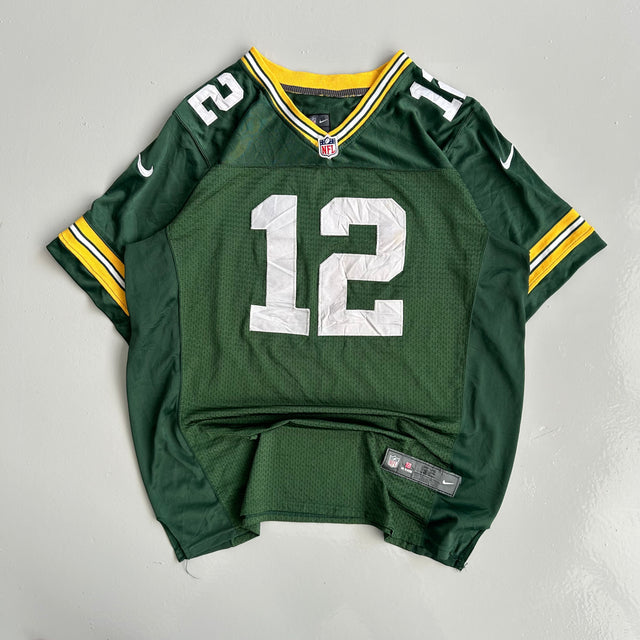 NIKE NFL GREEN BAY PECKERS JERSEY - XXL