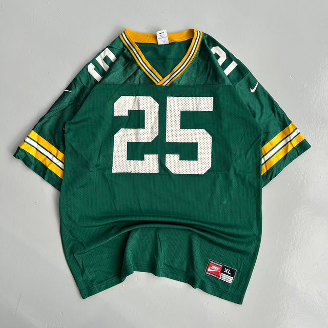 NIKE NFL GREEN BAY PECKERS JERSEY - LARGE/XL