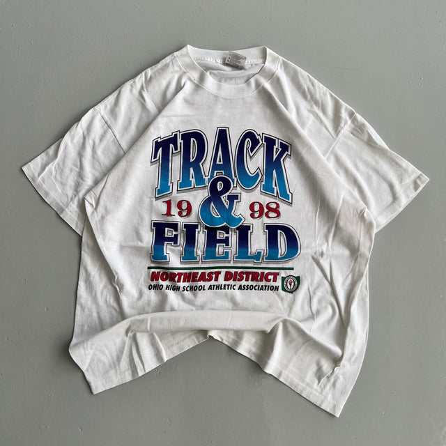 TRACK & FIELD 1998 SINGLE STITCHED TEE - XL